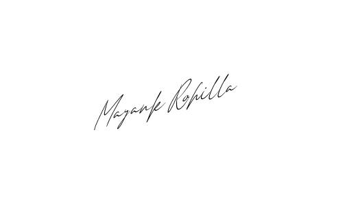 Mayank Rohilla name signature